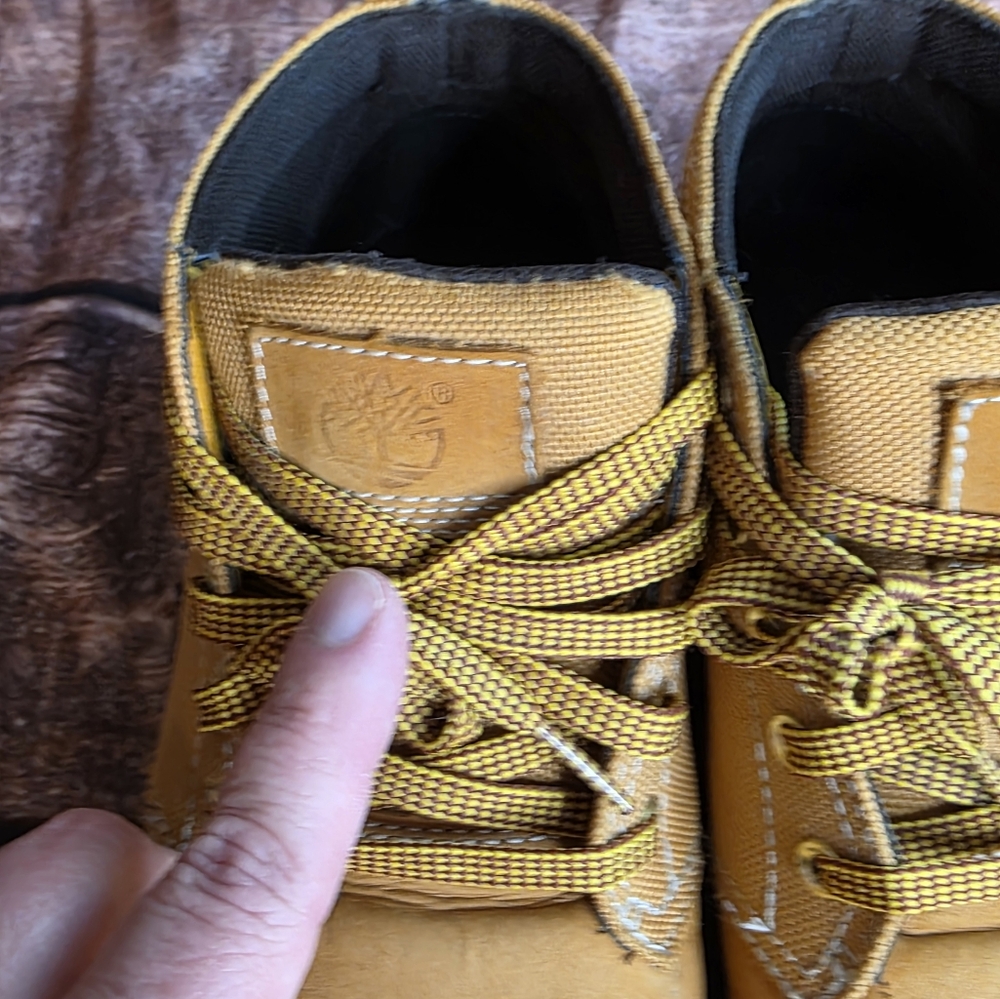 Timberland Men's Groveton Leather Fabric Chukka Boot Wheat Nubuck Size 7.5 - Picture 8 of 11
